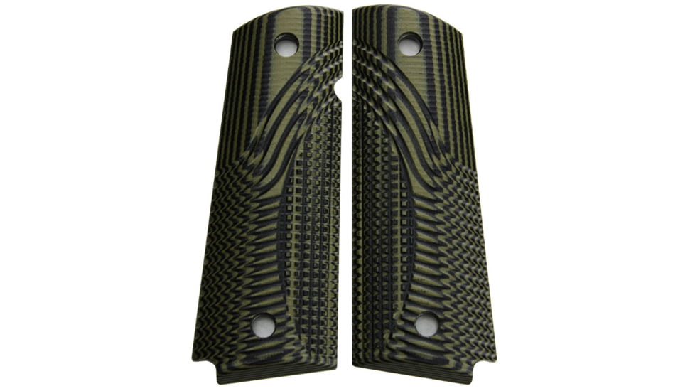 Stoner CNC Tactical Eclipse G10 Gun Grips fit Sig GSG, OD Green Black, SIG GSG-Standard, STO-GSG-TE-STD-ODG