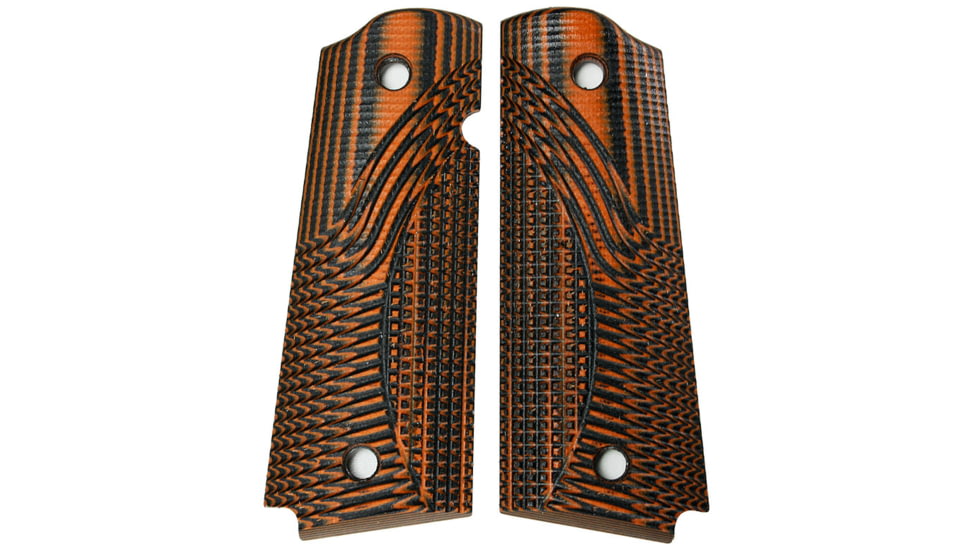 Stoner CNC Tactical Eclipse G10 Gun Grips fit Sig GSG, Orange Black, SIG GSG-Magwell, STO-GSG-TE-MAG-ORG