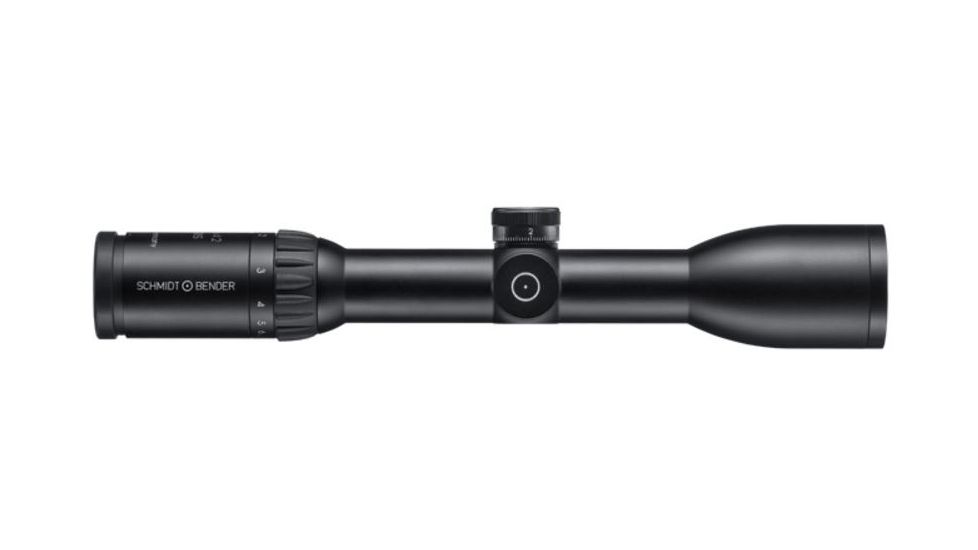 Schmidt Bender Stratos, Rifle Scope, 30mm, 1.5-8x42mm, 7, Flash Dot cm cw, Posicon w/Standard Illum, Black 750-811-707