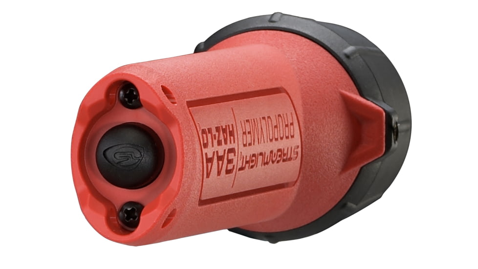 Streamlight 3Aa Propolymer Haz-Lo 7 Led Flashlight, Atex Rated, 57 Lumen White Led, 3 X Aa Battery, Blister Pack, Orange, 68772