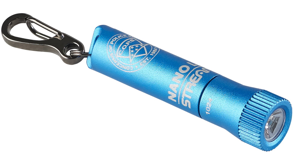 Streamlight C.O.P.S.Nano Light II AAAA 20 Lumens LED Flashlight, Blue, 73021