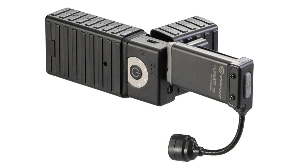 Streamlight EPU-5200 Portable Power Pack with Built in Flashlight, Black 22600