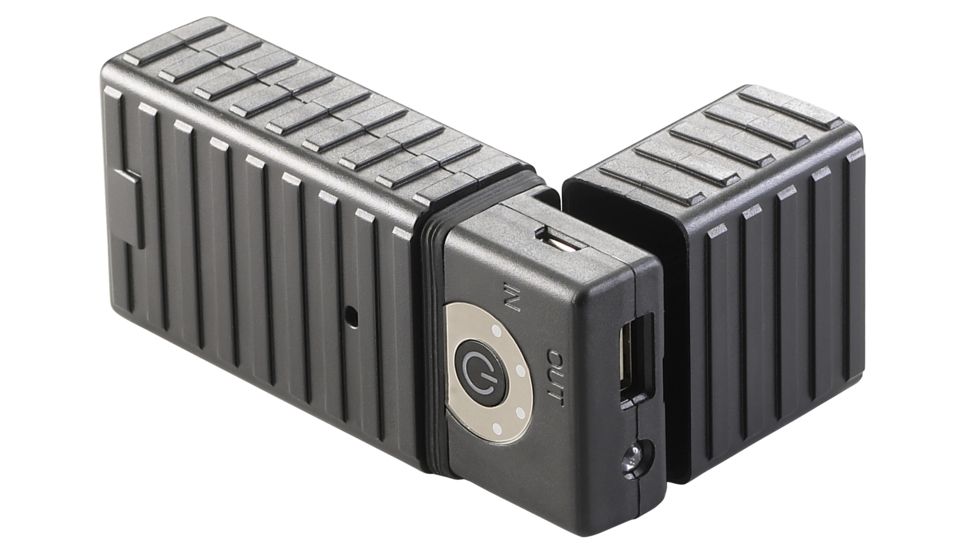Streamlight EPU-5200 Portable Power Pack with Built in Flashlight, Black 22600