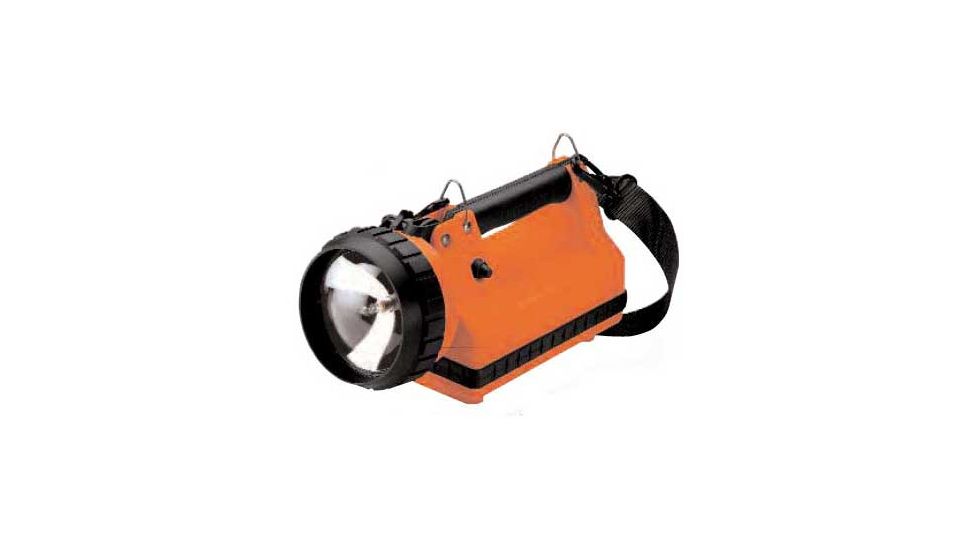 Streamlight LiteBox Dual Filament Flashlight with Vehicle Mount charger Orange