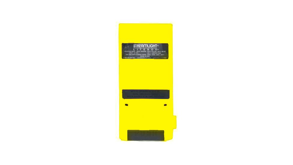 Streamlight LiteBox Mounting Rack, Direct Wire 12V DC, Yellow 