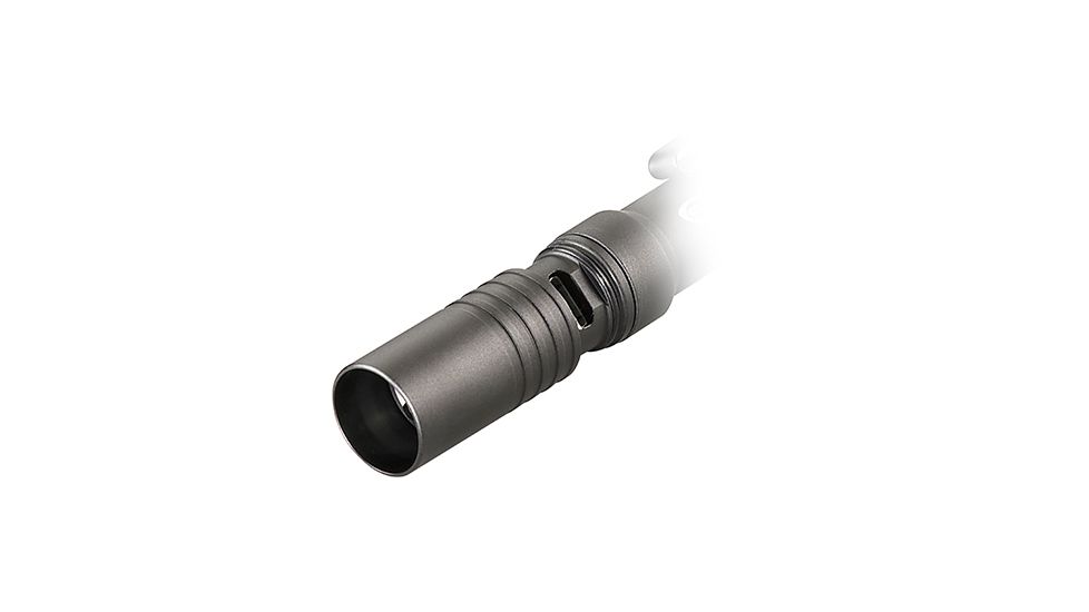 Streamlight MicroStream USB Rechargeable Bright Small LED Flashlight, 250/50 Lumens w/ 5in USB Cord and Lanyard, Black, Clam, 66601