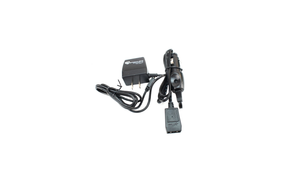 Streamlight PolyStinger LED Flashlight, 120V AC/DC Steady PiggyBack Charger - Yellow