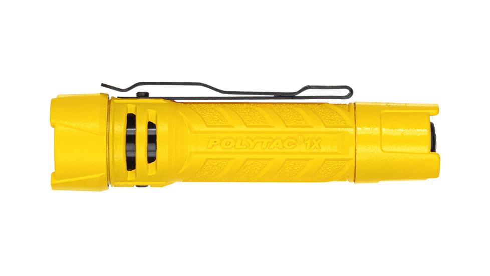 Streamlight PolyTac 1X AA 350 Lumens LED Flashlight, Yellow, 86002