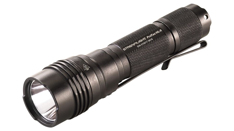 Streamlight ProTac HL X 1000 Lumen Flashlight w/Holster, Clam, Black, 88064