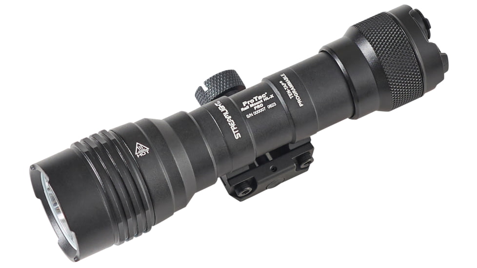 Streamlight ProTac Rail Mount HL-X Pro Long Range Gun Light, 2 CR123A Lithium Batteries, Black, 88128