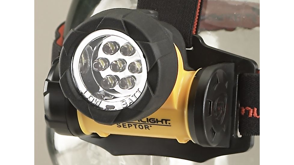 Streamlight Septor 50 Lumens LED Headlamp, Yellow - 61052