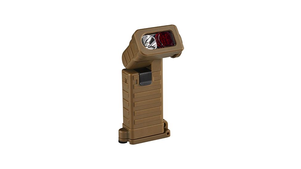 Streamlight Sidewinder Boot 2 x AA LED Military Flashlight, 7 - 55 Lumens, Coyote, 14975