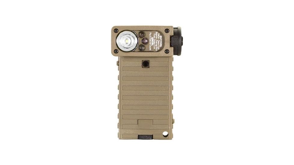 Streamlight Sidewinder  Military Model  White C4 LED, Red, Blue, IR LEDs. Includes E-mount and 2 AA alkaline batteries.  Clam packaged 14031