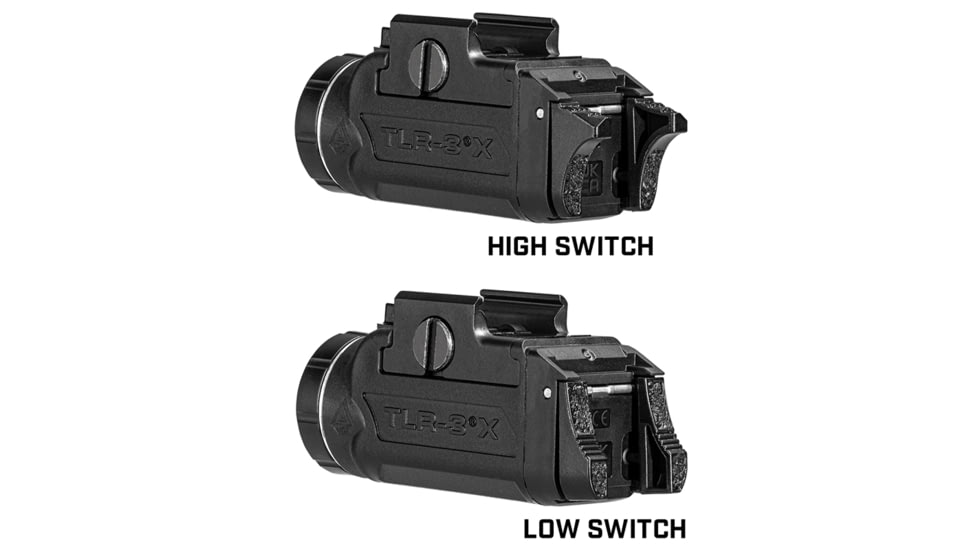 Streamlight TLR-3X USB 500 Lumens LED Weapon Light for Universal 1913 Subcompact/Compact