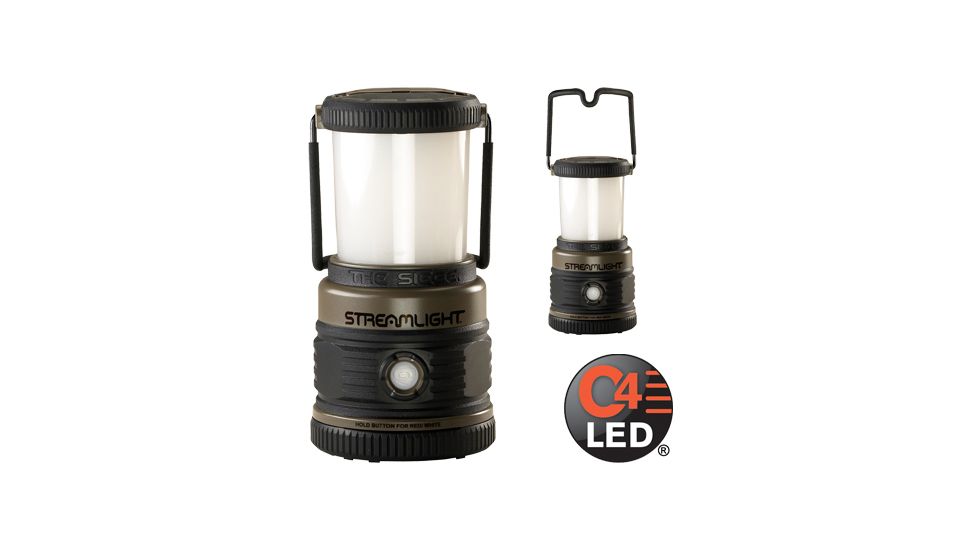 Streamlight The Siege Alkaline-Powered Compact Hand Lantern, Black 44931