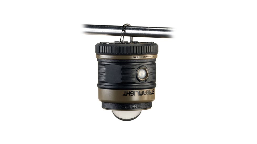 Streamlight The Siege Alkaline-Powered Compact Hand Lantern, Black 44931