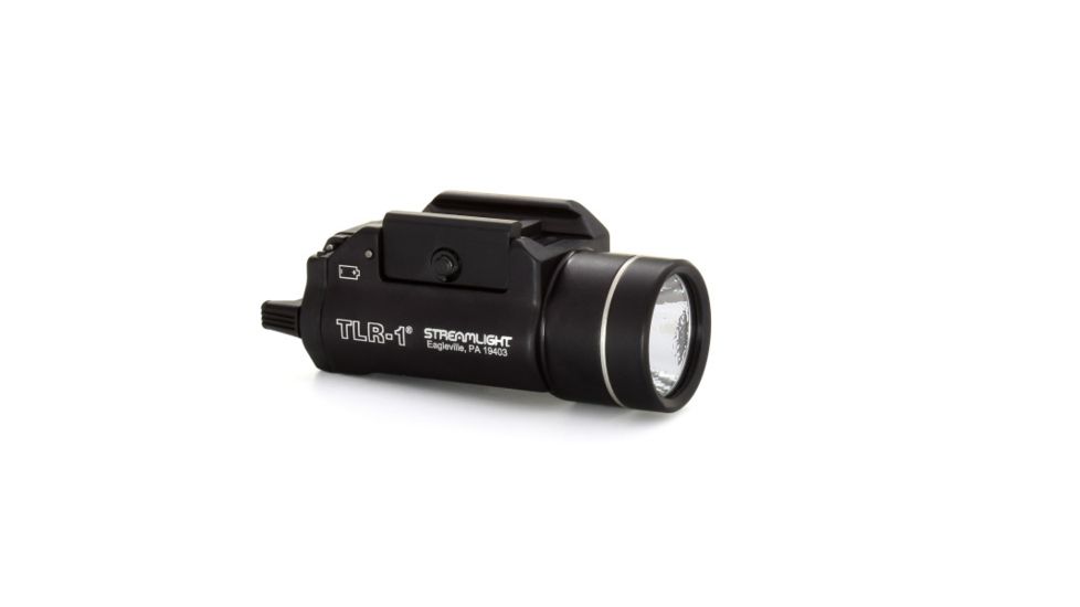 Streamlight TLR-1 C4 LED Rail-Mounted Weapon Flashlight w/ Keys, Black, 69110
