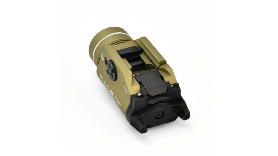 Streamlight TLR-1 HL LED Rail-Mounted Tactical Flashlight, 800 Lumens w/Lithium Batteries, Flat Dark Earth, 69266