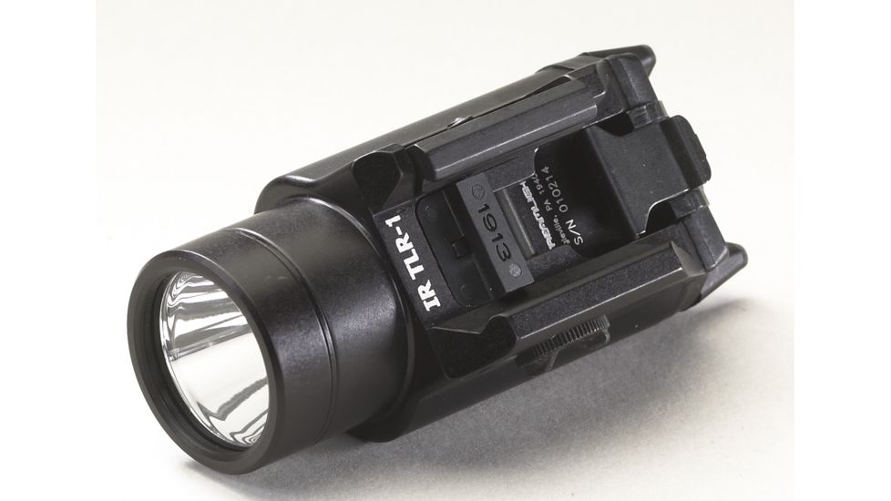 Streamlight TLR-1 IR Rail-Mounted Infrared Weapon Light, CR123A, 135 Lumens, Black, 69150