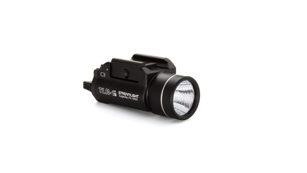 Streamlight TLR-1s C4 LED Rail-Mounted Weapon Flashlight, Black w/ Strobe Function 69210