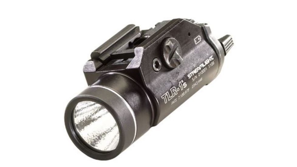 Streamlight TLR-1S With Strobe, CR123A Lithium, 300 Lumens, Black, 69211