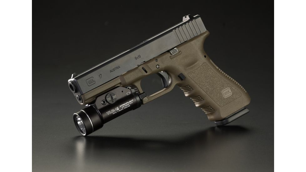 Streamlight TLR-1S With Strobe, CR123A Lithium, 300 Lumens, Black, 69211
