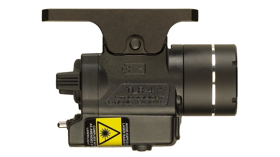 Streamlight TLR-4 Rail Mounted Laser Sight and Flashlight, CR2 Lithium, USP Full Only, Red, 170 Lumens,Black , 69242