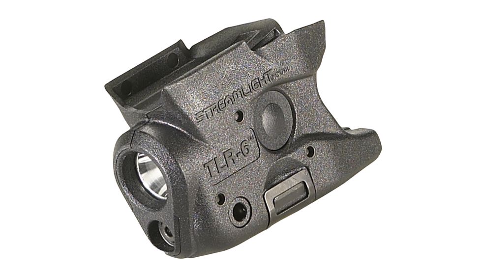 Streamlight TLR-6, M&amp;P Shield Sub Compact Gun Mounted Light w/ Laser, Black 69273