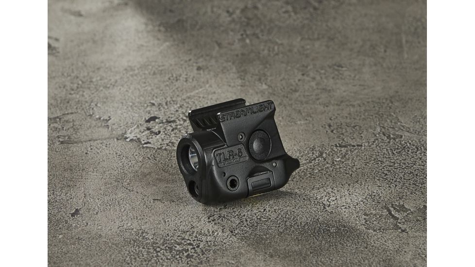 Streamlight Tlr-6 Rail Mount Gun Light, 100 Lumen White Led, 640-660Nm Red Laser, Sig Sauer P365, 2 X Cr 1/3N Lithium Battery, 69284