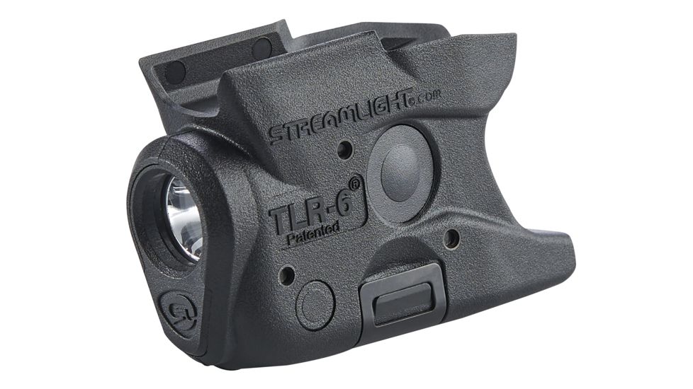 Streamlight TLR-6 Tactical Light, M&amp;P Shield, 100 Lumens, Black, 69283