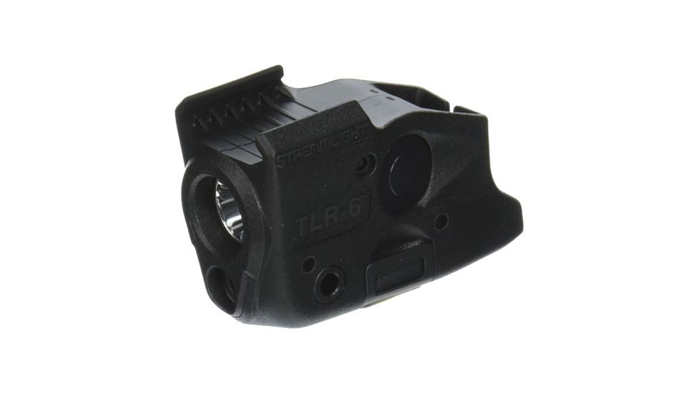 Streamlight TLR-6 Tactical Light for Glock 42/43, CR-1/3N Lithium, 100 Lumens, Black, 69280