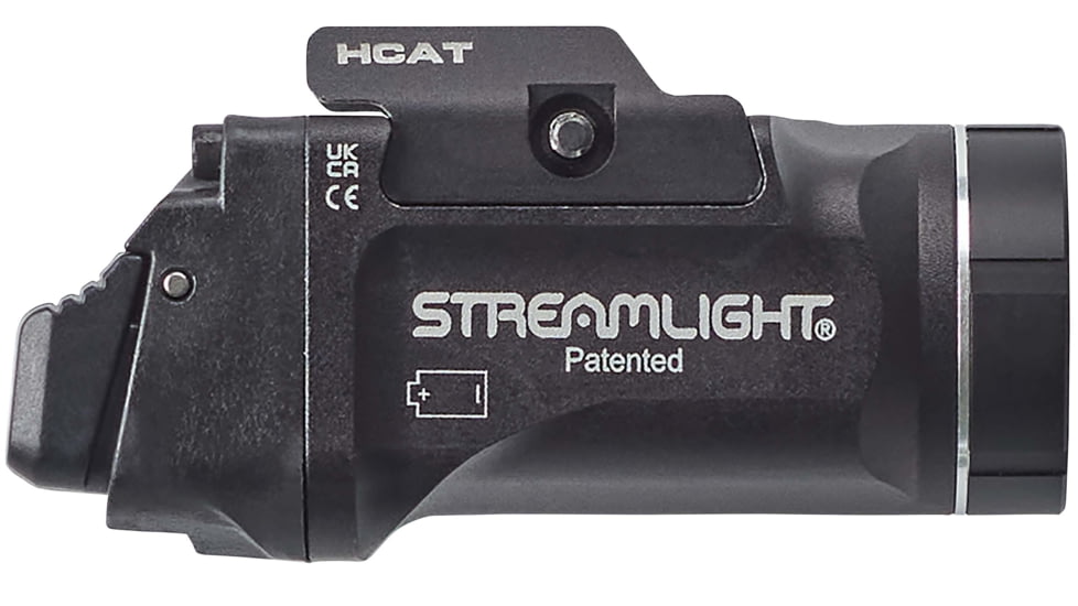 Streamlight TLR-7 X Sub Ultra-Compact LED Tactical Weapon Light, Springfield Armory Hellcat, CR123A, White, 500 Lumens, Black, 69404