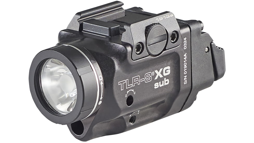 Streamlight TLR-8 G Sub For 1913 LED Weapon Light w/ Green Laser, CR123A Lithium, White, 500 Lumens, Black, 69438