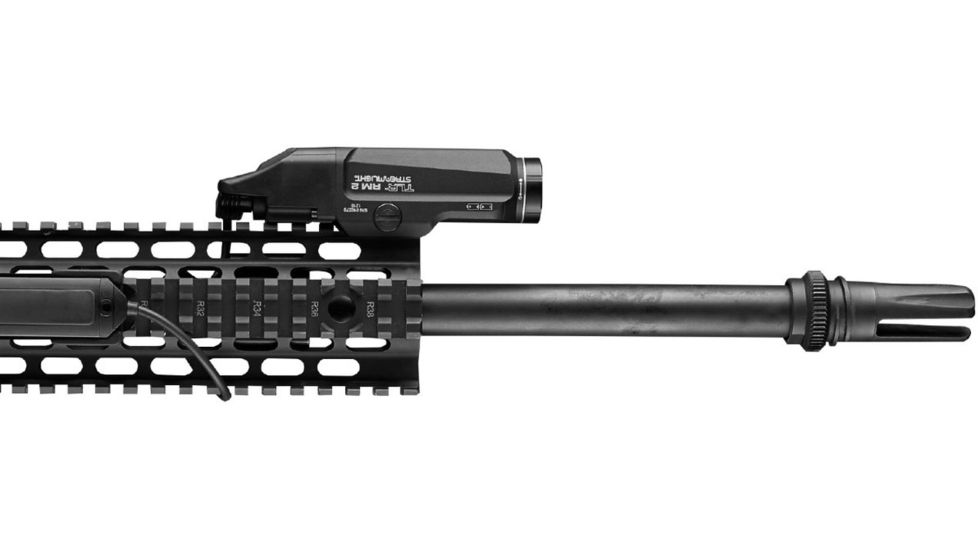 Streamlight TLR Low Profile Lighting System, Gun Light Only, CR123A, White, 1000 Lumens, Black, 69451