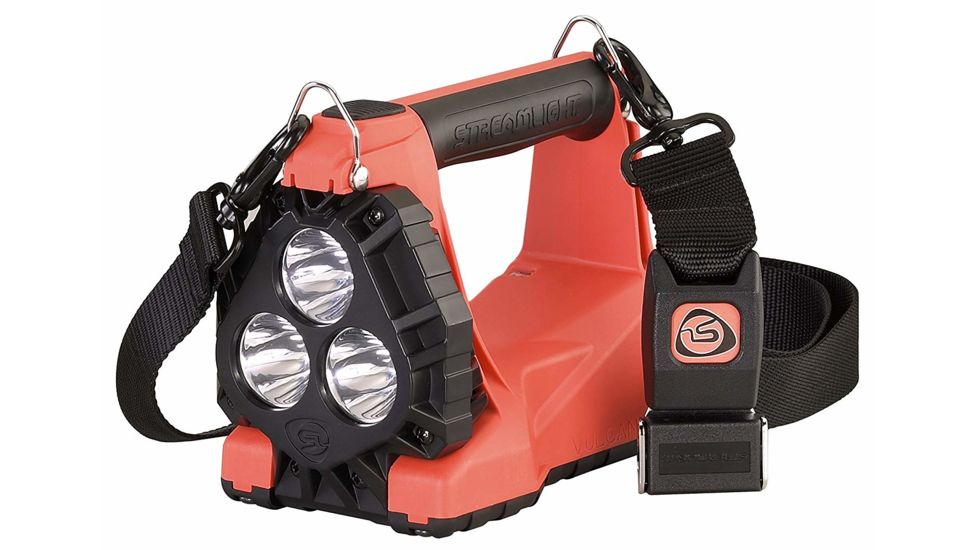 Streamlight Vulcan 180 Multi-Function Rechargeable Lantern, 230V AC/12V DC, Orange, 44312
