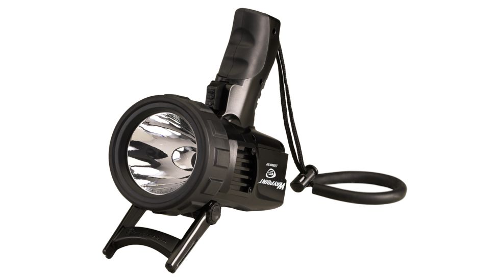 Streamlight Waypoint Rechargeable Spotlight, 1000 Lumen White Led, 44919 - International Ac Charge Cord, Black, 44921