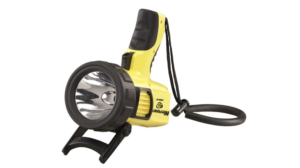 Streamlight Waypoint Rechargeable Spotlight, 1000 Lumen White Led, 44919 - International Ac Charge Cord, Yellow, 44920