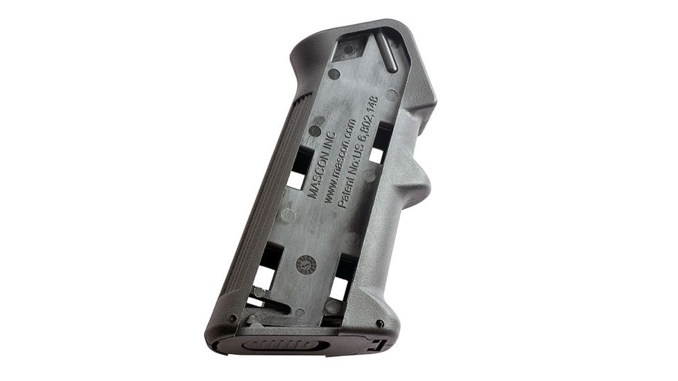 Strike Industries AR-15 Accuracy Grip comes with a Main Body, Two 2 Blank Panels and Eight 8 Selectable Trigger Finger Extenders TFE, Black MAS-GRP-AR-01