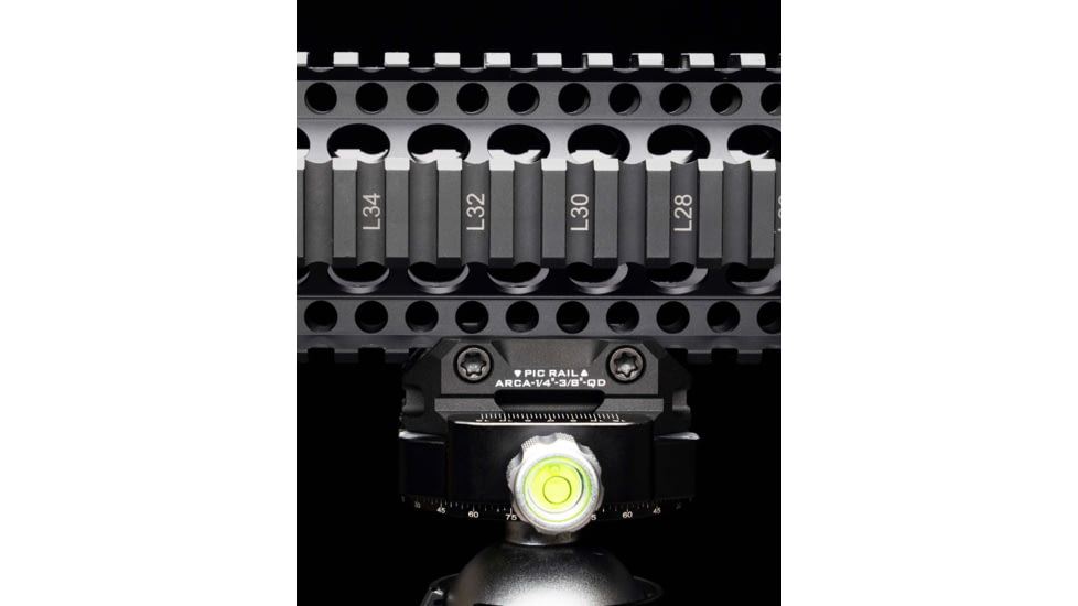 Strike Industries ARCA QD Picatinny Adatper, 1/4in and 3/8in Threads, Black, One Size, SI-ARCA-TRI-PADA-BK