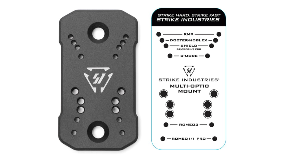 Strike Industries Beretta 1301 TAC and A300 Ultima Patrol Red Dot Sight Mount, Black, One Size, SI-SG-OM-1301TAC-BK