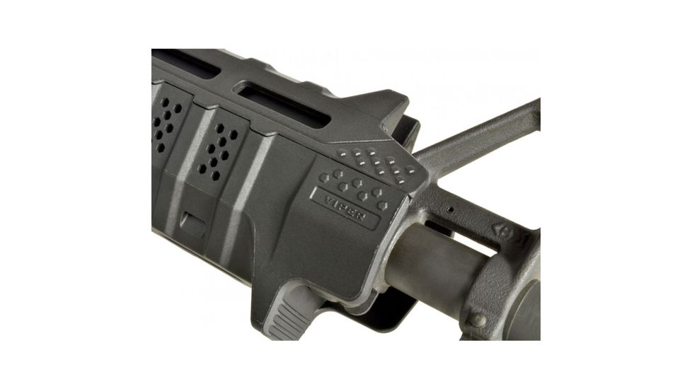 Strike Industries Carbine Length Handguard, Black/Black, Carbine SI-STRIKE-HG-CBK-BK