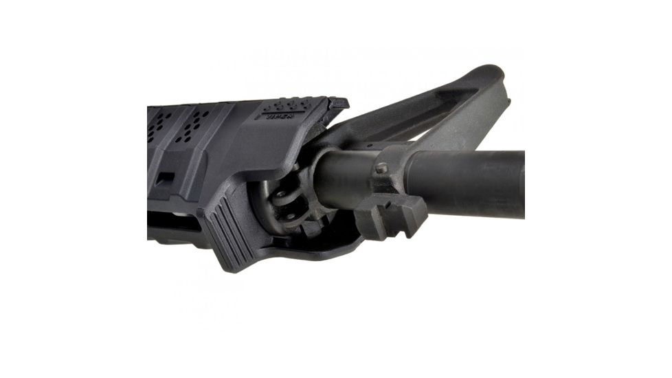 Strike Industries Carbine Length M-LOK Handguard, Black/Black, One Size, SI-STRIKE-HG-CBK-BK, Black / Black, One Size, SI-STRIKE-HG-CBK-BK