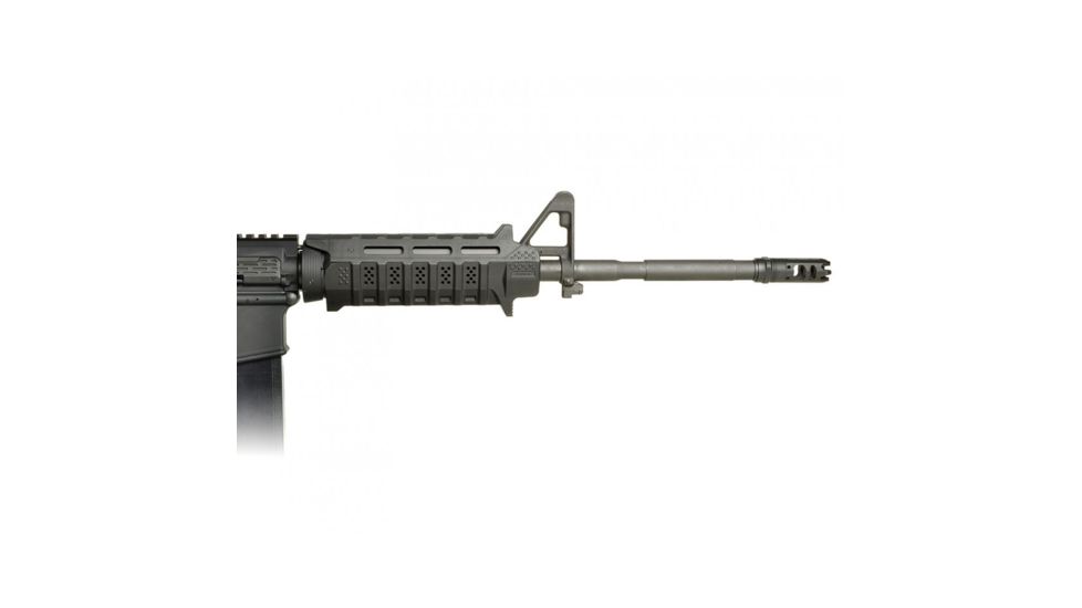 Strike Industries Carbine Length Handguard, Black/Black, Carbine SI-STRIKE-HG-CBK-BK