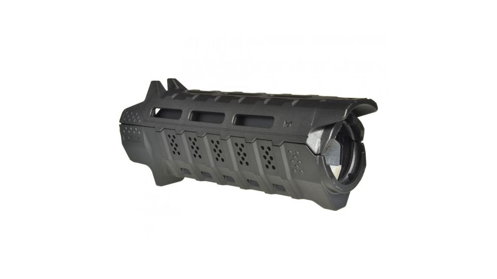 Strike Industries Carbine Length Handguard, Black/Black, Carbine SI-STRIKE-HG-CBK-BK