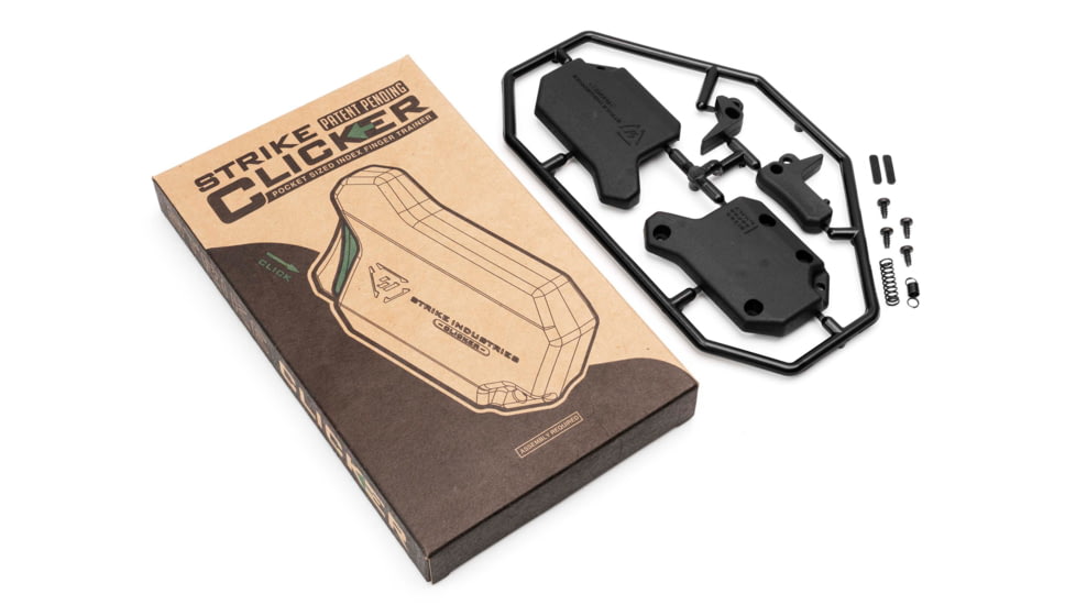 Strike Industries Clicker, Ambidextrous, Red, SI-CLICKER