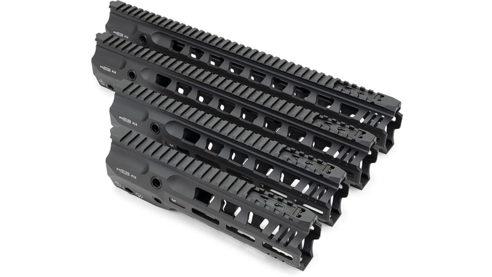 Strike Industries Gridlok 416 9in Handguard Assembly in Full Duty Version, Black, One Size, SI-GRIDLOK-416-FD-9
