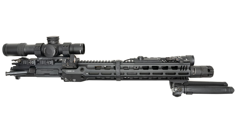 Strike Industries Gridlok 416 16in Handguard Assembly in Full Duty Version, Black, One Size, SI-GRIDLOK-416-FD-16