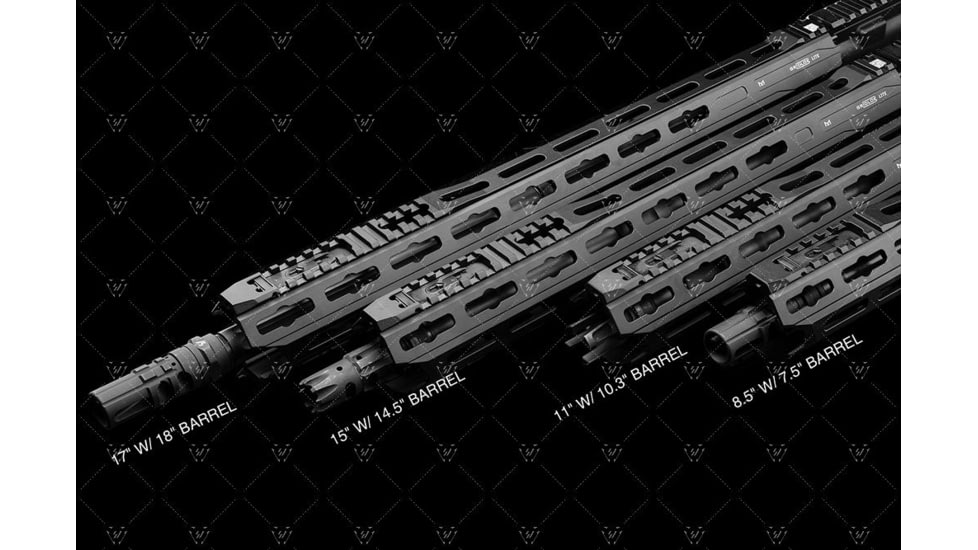 Strike Industries Grildlok LITE 8.5in Handguard Assembly, Black, One Size, SI-GRIDLOK-LITE-8.5-BK