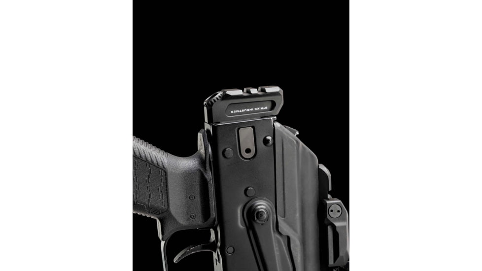 Strike Industries KP-9 Picatinny Adapter Rear Plate, Black, SI-KP9-PADA-BK