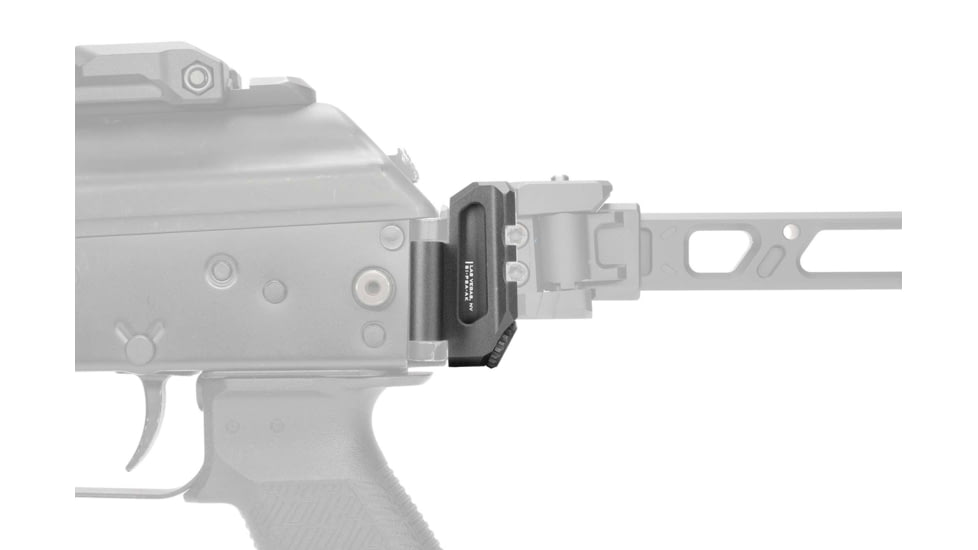 Strike Industries KP-9 Picatinny Adapter Rear Plate, Black, SI-KP9-PADA-BK